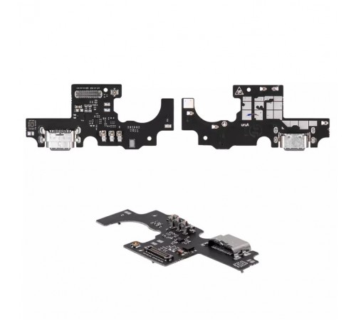 Шлейф для ZTE Blade A7S (2020), коннектора зарядки, микрофона, плата зарядки, High Copy