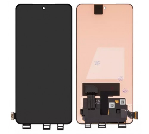 Дисплей для OnePlus 13R, Ace 5, Ace 5 Pro, без рамки, чорний, Original (PRC), CPH2645, CPH2691, CPH2647, PKR110, PKG110