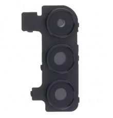 Скло камери для Samsung A155 Galaxy A15, A156 Galaxy A15 5G, чорне, з рамкою