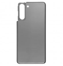 Задня панель корпусу для Samsung G991 Galaxy S21 5G, сіра (Phantom Gray), Copy