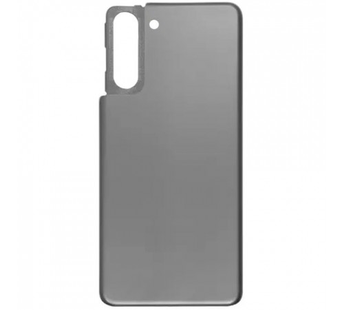 Задняя панель корпуса для Samsung G991 Galaxy S21 5G, серая (Phantom Gray), Copy
