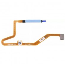 Шлейф для Xiaomi Poco X5 Pro, Redmi Note 12 Pro 5G, Redmi Note 12 Pro Plus, сканера отпечатка пальца (Touch ID), синий, Original (PRC)