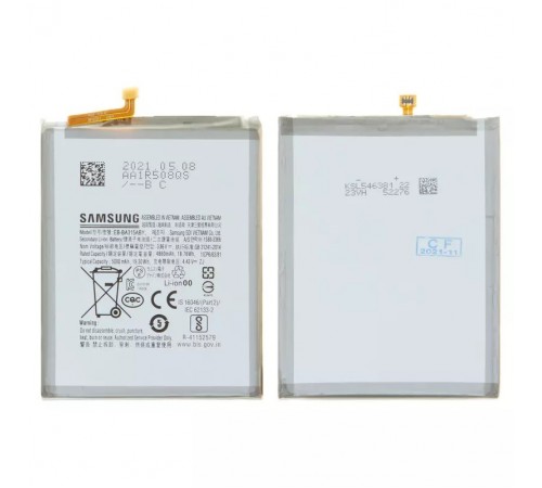 Аккумулятор EB-BA315ABY для Samsung A225 Galaxy A22, A315F/DS Galaxy A31, A325 Galaxy A32, Li-ion, 3.86 В, 5000 мАч, Original (PRC) Аккумулятор EB-BA315ABY для Samsung A225 Galaxy A22, A315F/DS Galaxy A31, A325 Galaxy A32, Li-ion, 3.86 В, 5000 мАч, Original (PRC)