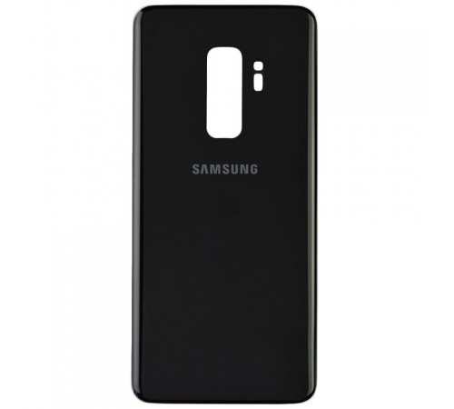 Задня панель корпусу для Samsung G965F Galaxy S9 Plus, чорна (Midnight Black), Copy, Midnight Black