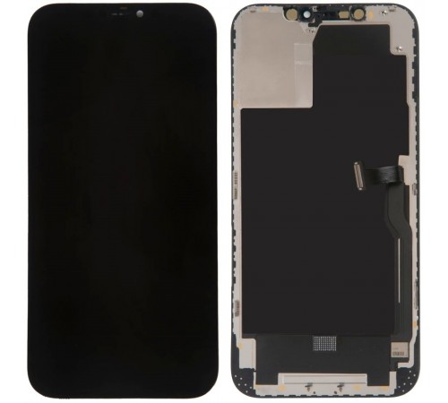 Дисплей для iPhone 12 Pro Max, черный, с рамкой, Copy, Tianma, (TFT) Дисплей для iPhone 12 Pro Max, черный, с рамкой, Copy, Tianma, (TFT)