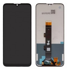 Дисплей для Motorola Moto E20 XT2155, черный, без рамки, High Copy