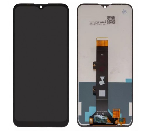 Дисплей для Motorola Moto E20 XT2155, чорний, без рамки, High Copy