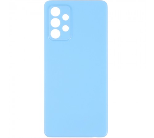 Задняя панель корпуса для Samsung A525 Galaxy A52, голубая (Awesome Blue), Copy Задняя панель корпуса для Samsung A525 Galaxy A52, голубая (Awesome Blue), Copy