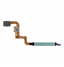 Шлейф для Xiaomi Redmi Note 12 4G, сканера отпечатка пальца (Touch ID), зеленый (Mint Green), Original (PRC)