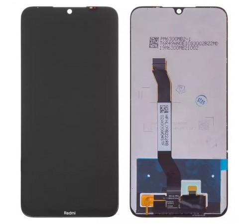 Дисплей для Xiaomi Redmi Note 8, чорний, Лого Redmi, без рамки, High Copy M1908C3JH, M1908C3JG, M1908C3JI