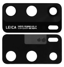 Скло камери для Huawei P40, чорне, ANA-AN00/ANA-TN00/ANA-NX9/ANA-LX4