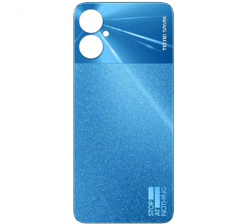 Задняя панель корпуса для Tecno Spark 9 Pro, голубая (Burano Blue), Copy Задняя панель корпуса для Tecno Spark 9 Pro, голубая (Burano Blue), Copy