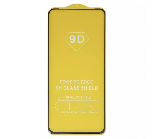 Защитное стекло для Huawei Honor 90 Lite, Honor X8a, совместимо с чехлом, Full Glue, (без упаковки), черный