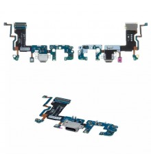 Шлейф для Samsung G965F Galaxy S9 Plus, коннектора зарядки, мікрофона, плата зарядки, Original (PRC)