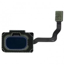 Шлейф для Samsung G960F Galaxy S9, G965F Galaxy S9 Plus, сканера отпечатка пальца (Touch ID), синий (Coral Blue)