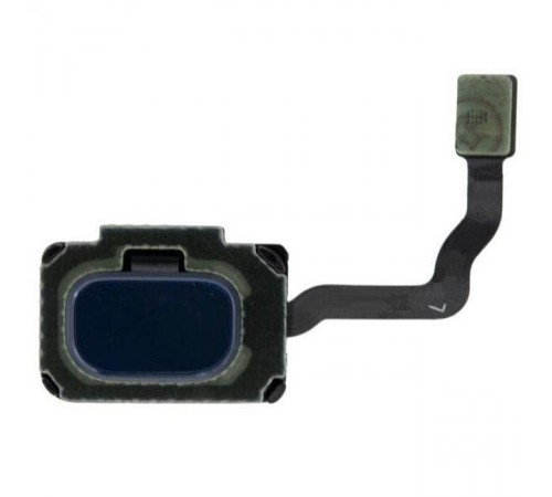 Шлейф для Samsung G960F Galaxy S9, G965F Galaxy S9 Plus, сканера отпечатка пальца (Touch ID), синий (Coral Blue)