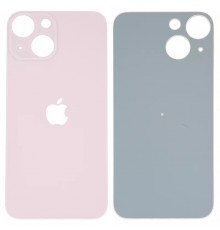 Задняя панель корпуса для iPhone 13 mini, розовая, не нужно снимать стекло камеры, big hole