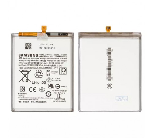 Акумулятор EB-BM156ABY для Samsung M156 Galaxy M15, M356 Galaxy M35, Li-Polymer, 3,88 В, 6000 мАг, Original (PRC)