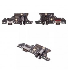 Шлейф для Motorola Moto G34, Moto G45, коннектора зарядки, микрофона, плата зарядки, High Copy