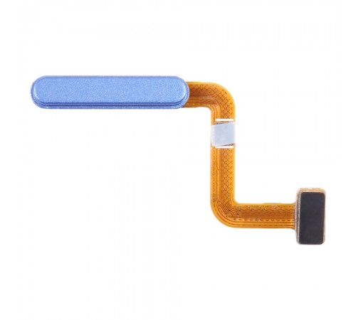 Шлейф для Samsung M325 Galaxy M32, кнопки увімкнення, сканера відбитка пальця (Touch ID), синій, High Copy