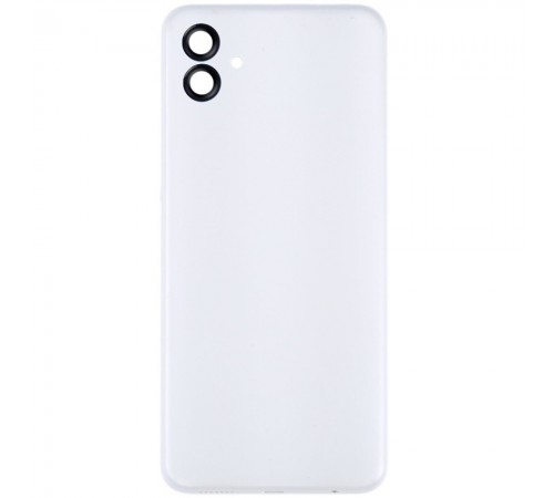 Задня панель корпусу для Samsung A045 Galaxy A04, біла + скло камери