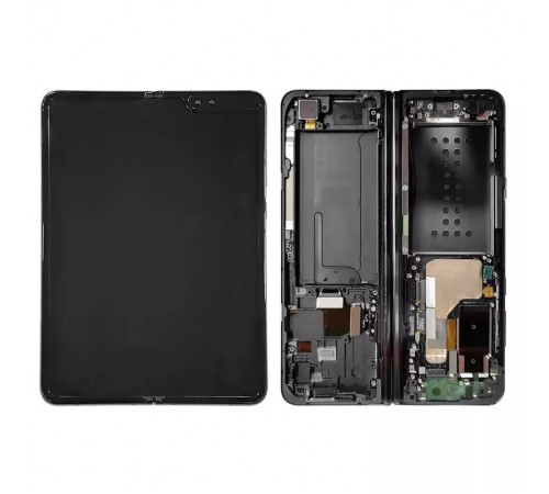Дисплей для Samsung F900F Galaxy Fold, черный, с рамкой, Original, сервисная упаковка, #GH82-20132B