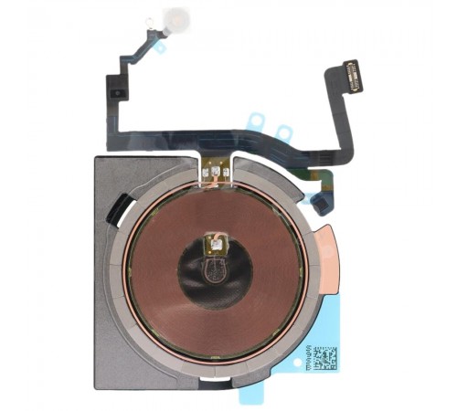 Шлейф для iPhone 15, вспышки, микрофона, беспроводной зарядки, Original (PRC)