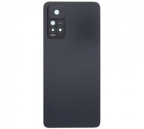 Задняя панель корпуса для Xiaomi Redmi Note 11 Pro 5G, серая (Graphite Grey) + стекло камеры Задняя панель корпуса для Xiaomi Redmi Note 11 Pro 5G, серая (Graphite Grey) + стекло камеры