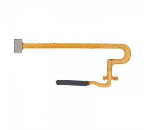 Шлейф для Realme Note 50, сканера отпечатка пальца (Touch ID), черный (Midnight Black), Original (PRC)