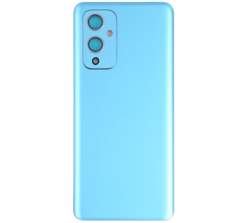 Задняя панель корпуса для OnePlus 9, голубая (Arctic Sky) + стекло камеры