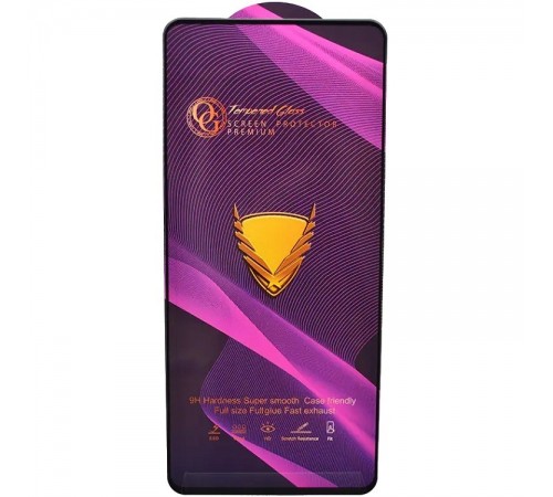 Захисне скло для Samsung A736 Galaxy A73 5G, 9H, Golden Armor OG, Full-Screen, Full Glue, (без упаковки), чорний