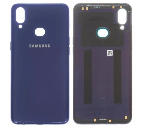 Задняя панель корпуса для Samsung A107F/DS Galaxy A10s, синяя Задняя панель корпуса для Samsung A107F/DS Galaxy A10s, синяя
