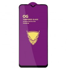 Защитное стекло для Samsung A015 Galaxy A01, M015 Galaxy M01, 9H, Golden Armor OG, Full-Screen, Full Glue, (без упаковки), черный