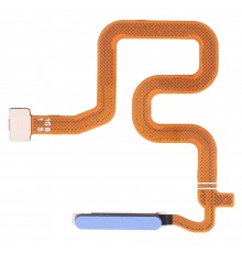 Шлейф для Realme 6, сканера отпечатка пальца (Touch ID), голубой (Comet Blue), Original (PRC)