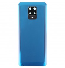 Задня панель корпусу для Xiaomi Redmi Note 9S, синя (Aurora Blue), Copy + скло камери, 48 Мп
