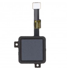 Шлейф для ZTE Blade A51, сканера отпечатка пальца (Touch ID), серый