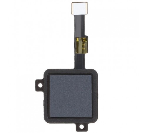 Шлейф для ZTE Blade A51, сканера отпечатка пальца (Touch ID), серый