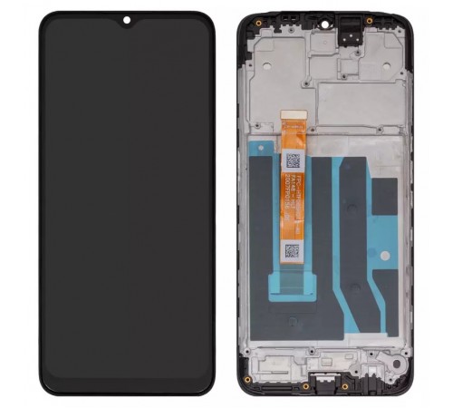 Дисплей для Oppo A5 (2020), A9 (2020), A11, чорний, з рамкою, High Copy, CPH1931, CPH1959, CPH1933, CPH1935, CPH1943, CPH1937, CPH1939, CPH1941, FPC-HTF065H019  