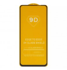 Защитное стекло для Oppo A52, A72, A92, A93 5G; Xiaomi Poco M4 Pro 4G, Redmi Note 11, совместимо с чехлом, Full Glue, (без упаковки), черный