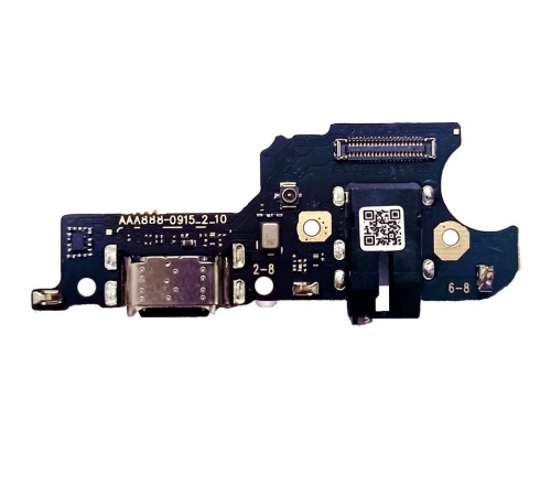 Шлейф для Realme C25, C25s, 6i, Narzo 30A, Narzo 50A, коннектора зарядки, коннектора наушників, мікрофона, плата зарядки, Original (PRC)