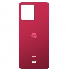 Задняя панель корпуса для Motorola Moto G84, бордовая, viva magenta