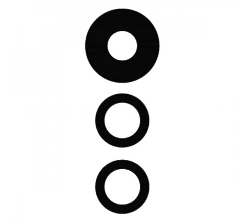 Скло камери для Infinix Hot 11, без рамки, комплект 3шт.