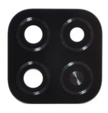 Стекло камеры для Xiaomi Redmi 9C NFC, черное, без рамки