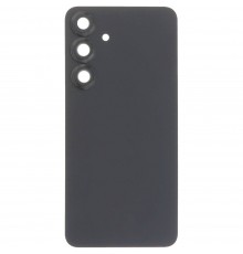 Задняя панель корпуса для Samsung S721 Galaxy S24 FE, черная (Graphite), Copy + стекло камеры