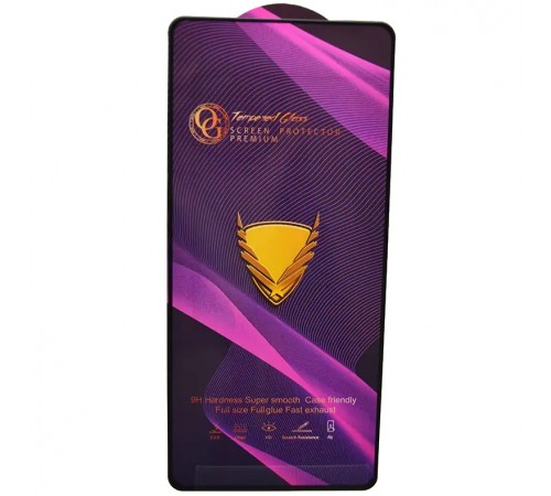 Защитное стекло для Xiaomi Poco X6 5G, Poco X6 Pro, Poco M6 Pro, Poco F6, Poco F6 Pro, Redmi Note 13 Pro 4G, Redmi Note 13 Pro 5G, 9H, Golden Armor OG, Full-Screen, Full Glue, (без упаковки), черный