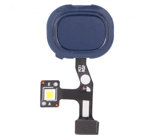 Шлейф для Samsung M315 Galaxy M31, сканера відбитка пальця (Touch ID), синій (Ocean Blue), Original (PRC) 