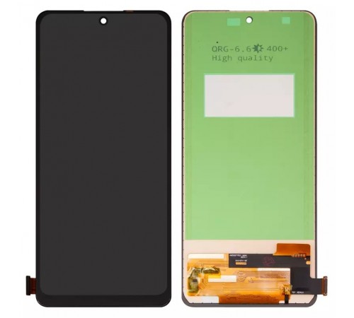 Дисплей для Xiaomi Redmi Note 14 4G, чорний, без рамки, Copy (TFT) 159.6mm, 24117RN76G, 24117RN76O, 24094RAD4G