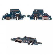 Шлейф для Motorola Moto G84 XT2347-2, коннектора зарядки, коннектора наушников, микрофона, плата зарядки, High Copy