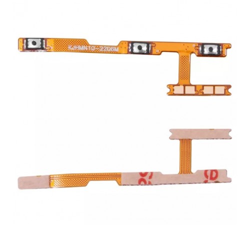 Шлейф для Xiaomi Poco M5s, Redmi Note 10, Redmi Note 10S, кнопки включения, кнопок громкости звука