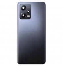 Задняя панель корпуса для Xiaomi Redmi Note 12 5G, черная (Matte Black) + стекло камеры